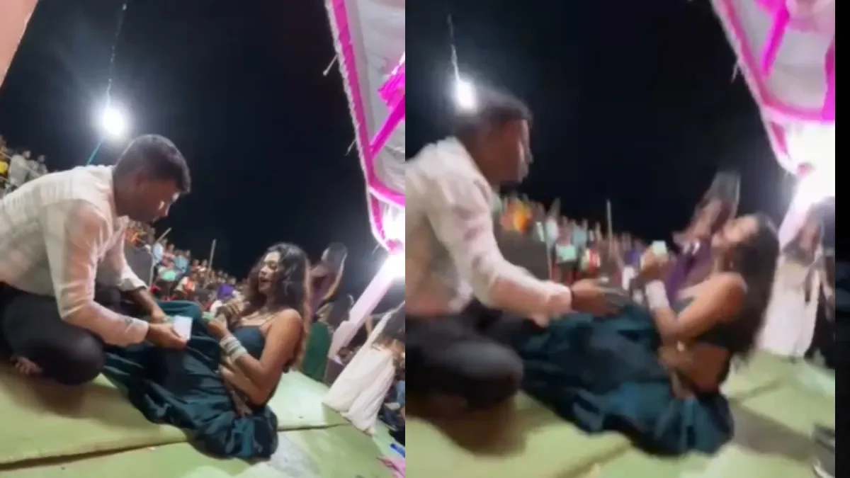 Stills from the viral video at the centre of the Jashpur controversy
